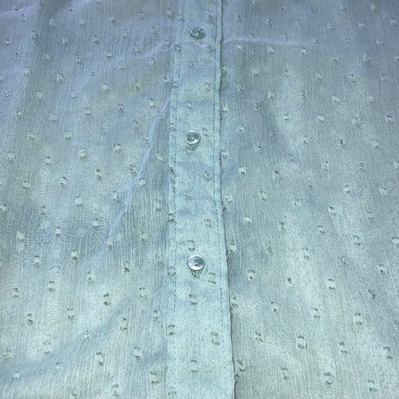 Mint Green H&M Sleeveless Blouse - Picture 3 of 4